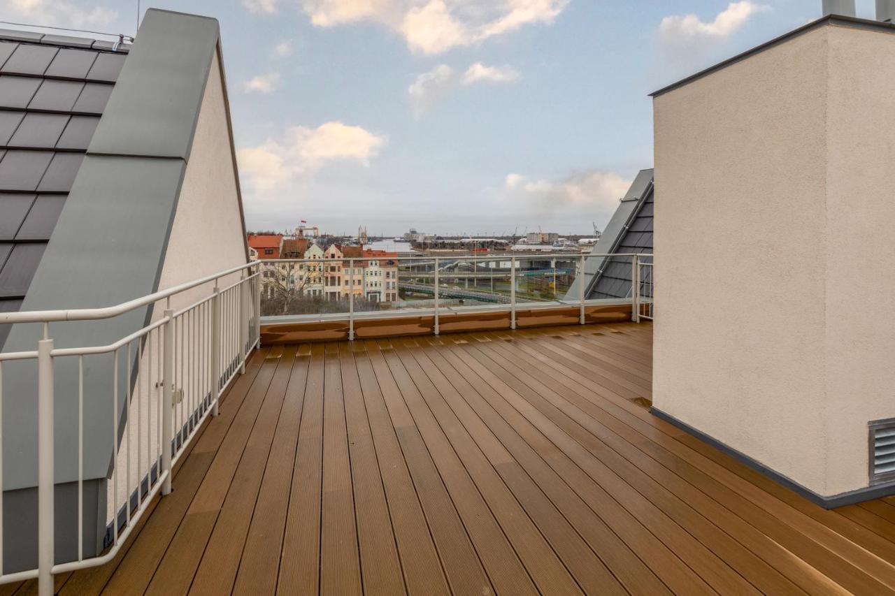 Old Town Szczecin Blue Apartman Kültér fotó